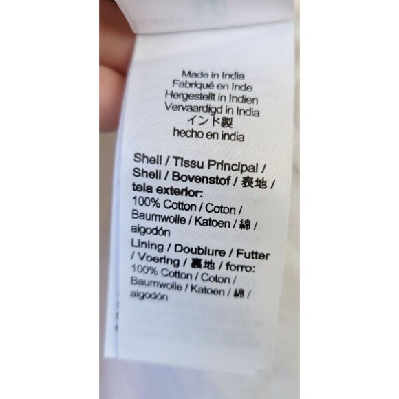 J. Crew Side-Cutout Cotton Poplin Dress Meadow Floral Size 10 - Picture 6 of 11